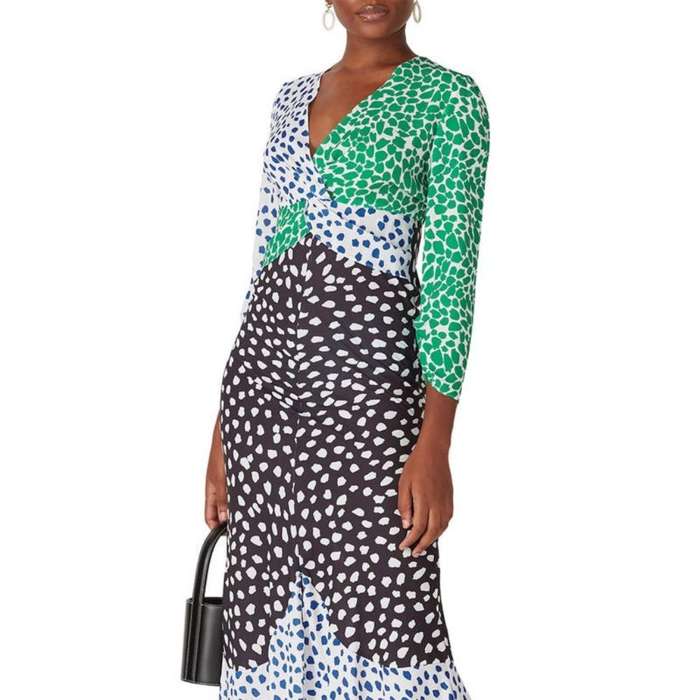 o.p.t. Womens Cope Dress Multicolored Size 4